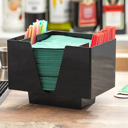 Plastic black bar caddy organizer (68385)