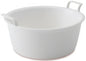 Plastic round Bowl White