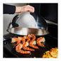 Cloche stainless steel S/S with handle