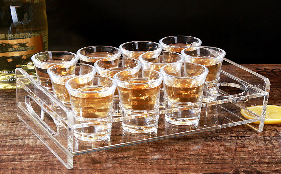 Acrylic shot holder