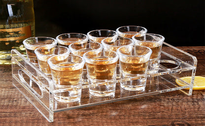 Acrylic shot holder