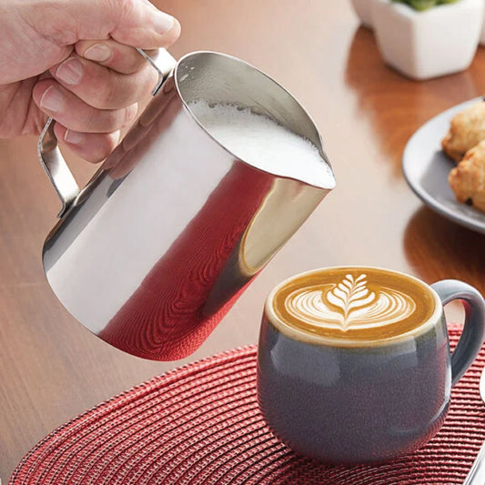 Milk jug stainless steel S/S graduated
