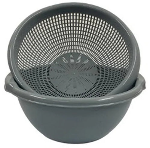 Plastic Bowl and strainer 30 cm (66291)