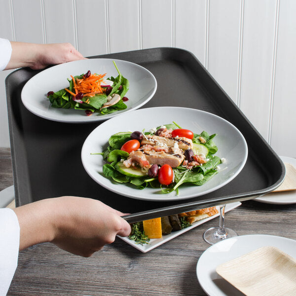 Black non slip tray Serving tray Restaurant tray