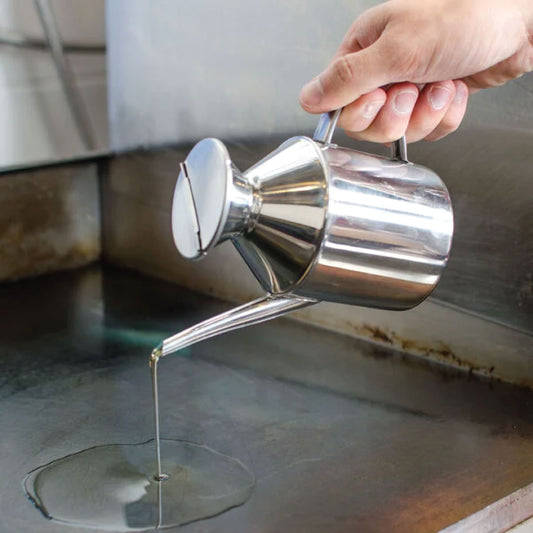 Oil pitcher stainless steel S/S 530 ml (72489)