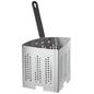 Pasta strainer stainless steel S/S with handle 1/4