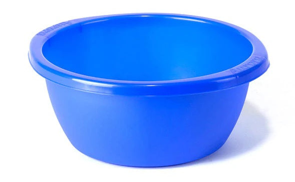 Plastic round Bowl Blue